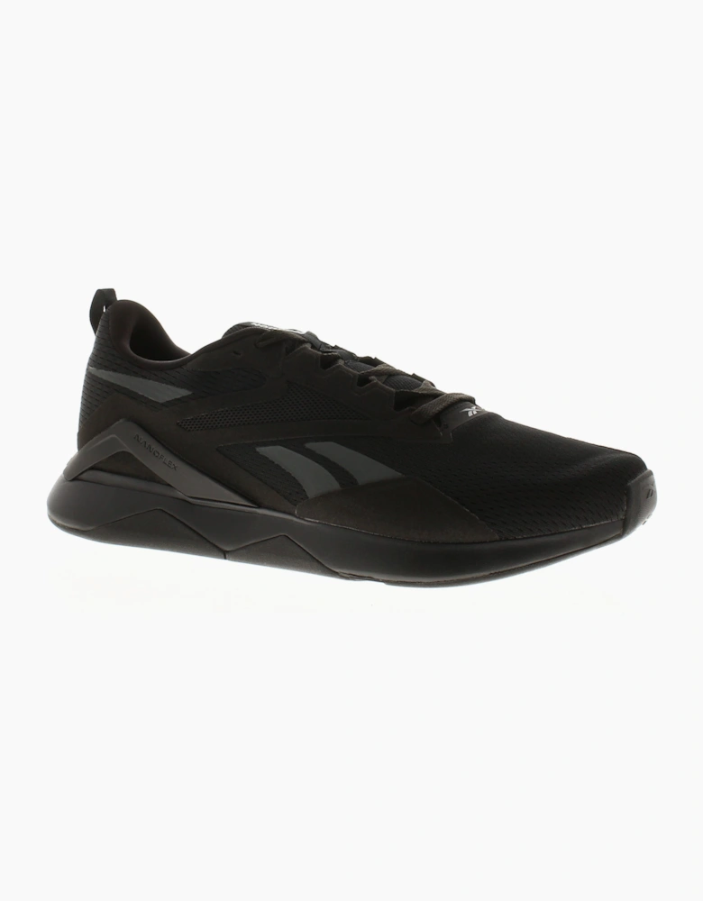 Reebok Mens Trainers Nanoflex Tr 2 Magnetic core black cold grey UK Size