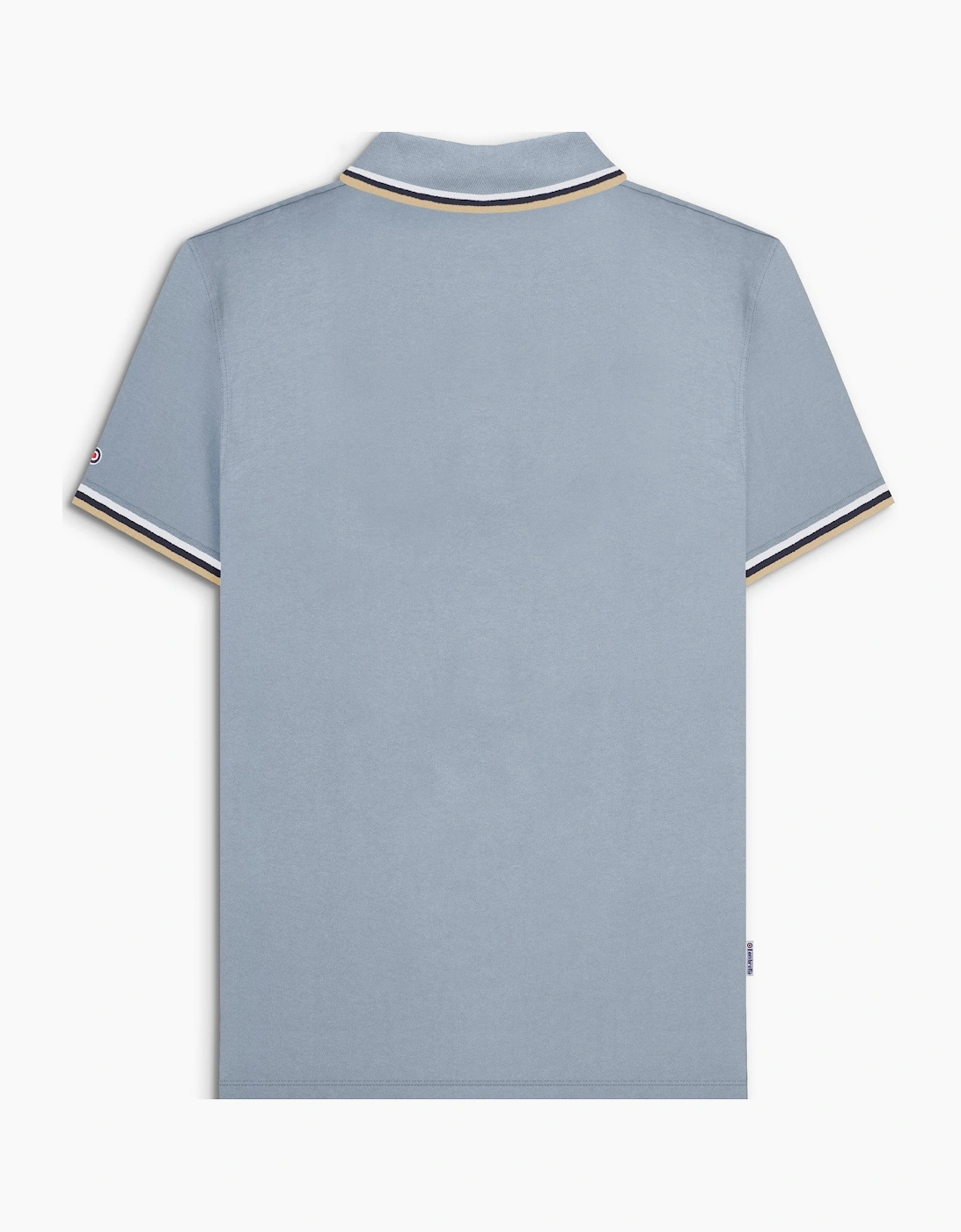 Lambretta Mens Triple Tipped Polo Shirt