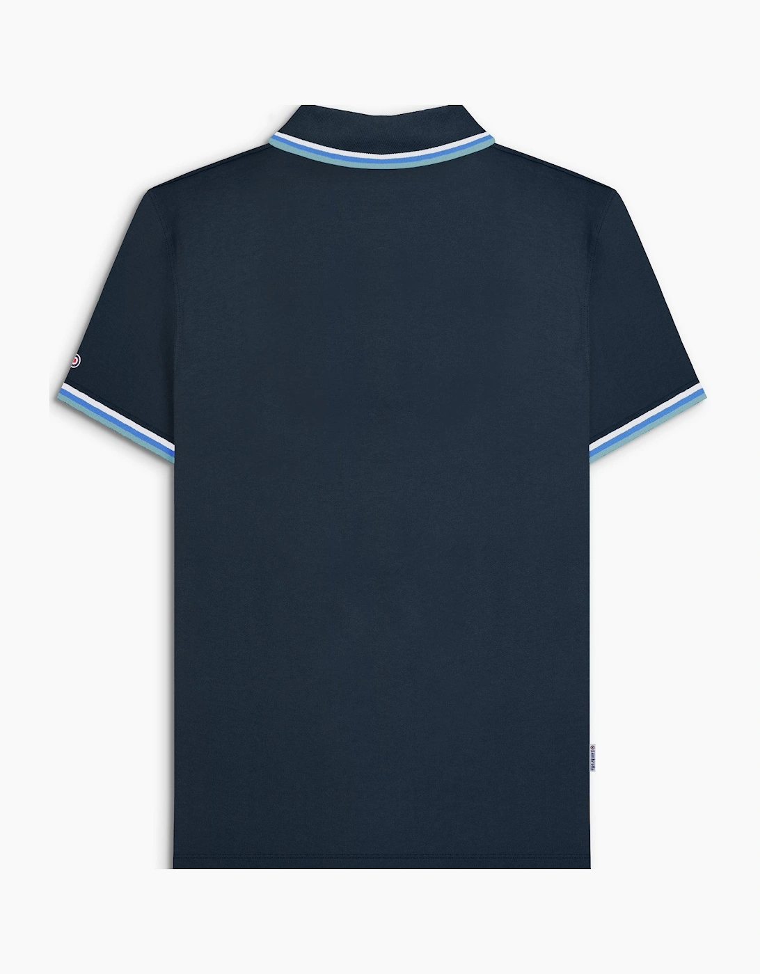 Lambretta Mens Triple Tipped Polo Shirt