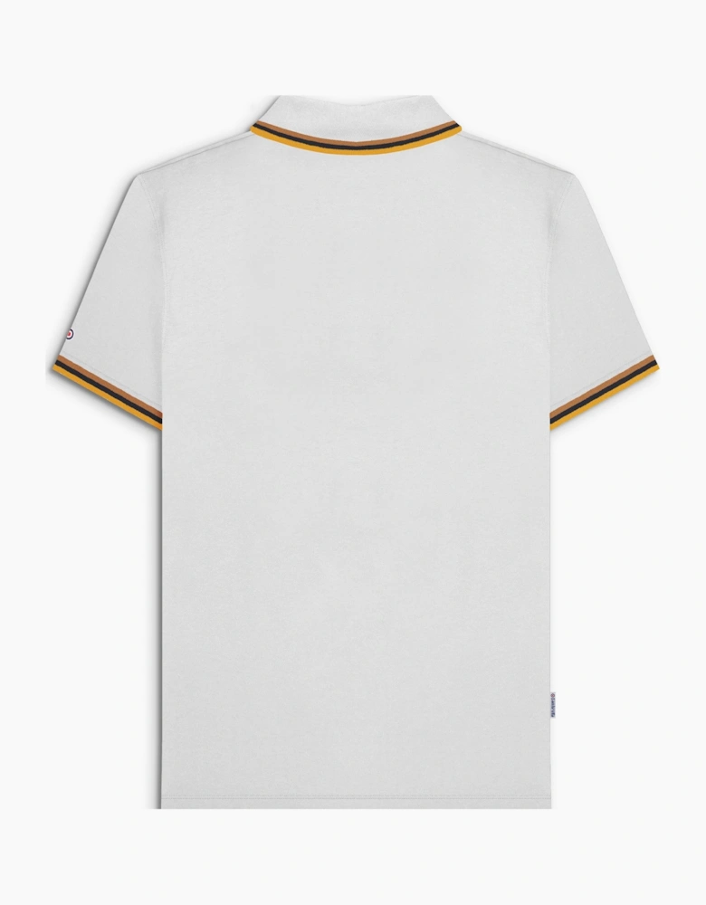 Lambretta Mens Triple Tipped Polo Shirt