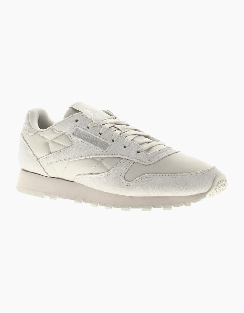 Reebok Womens Trainers Classic Leather Lace Up steely fog UK Size