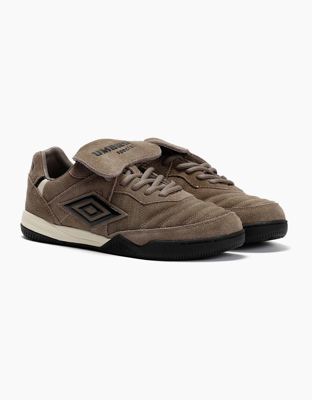 Umbro Speciali TR Suede Nickel/Black/White Trainers, 10 of 9