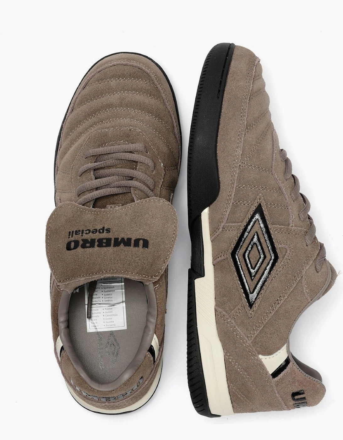 Umbro Speciali TR Suede Nickel/Black/White Trainers