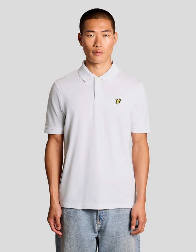 Jacquard Tipped Polo Shirt