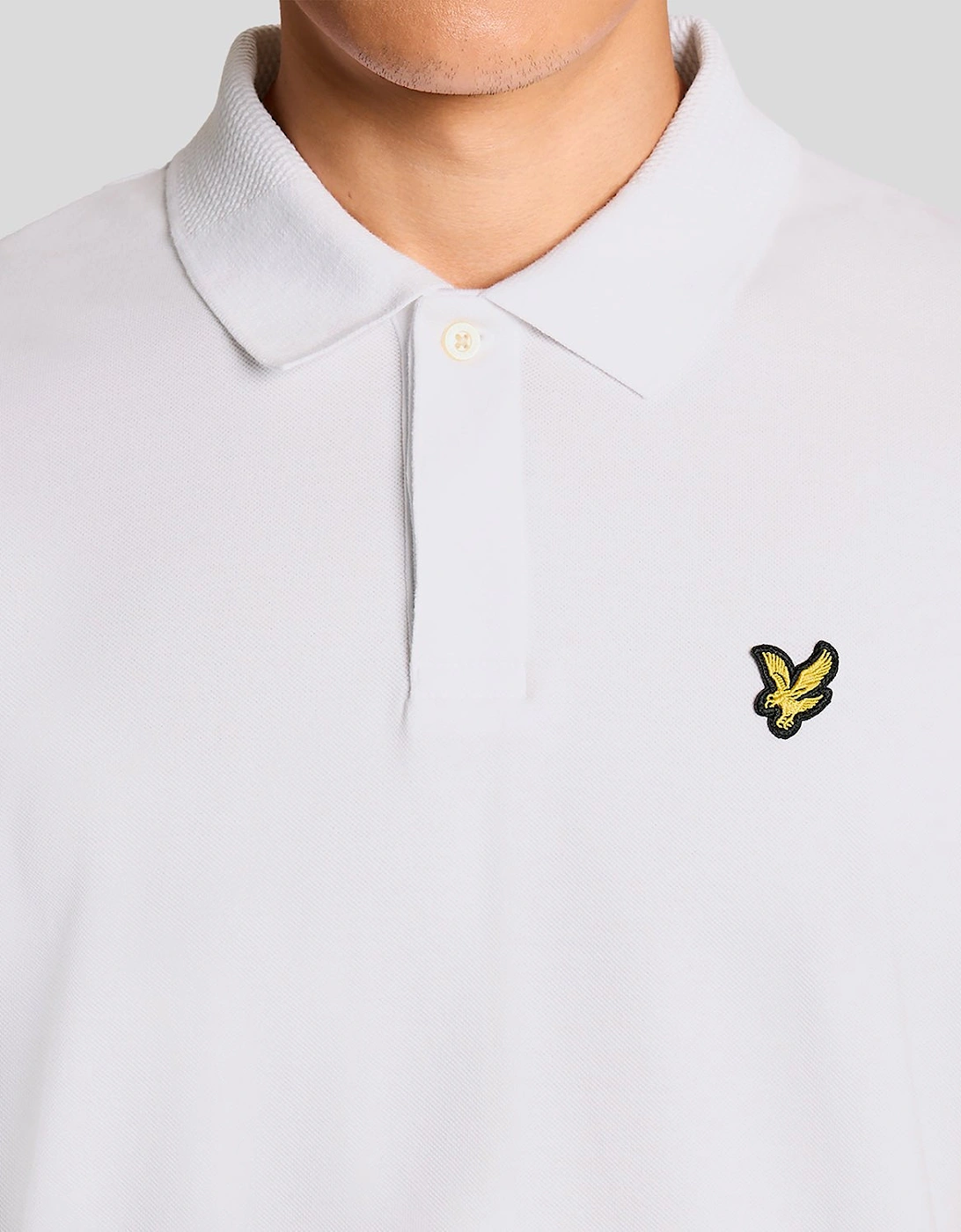 Jacquard Tipped Polo Shirt