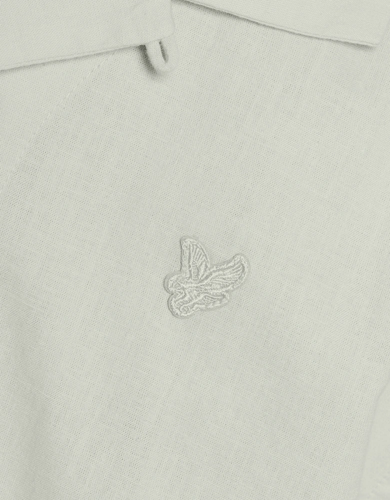 Short Sleeve Linen Blend Shirt
