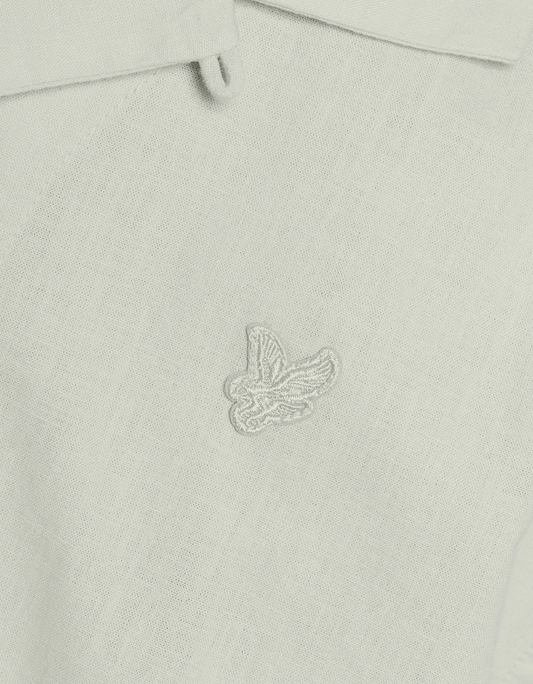 Short Sleeve Linen Blend Shirt