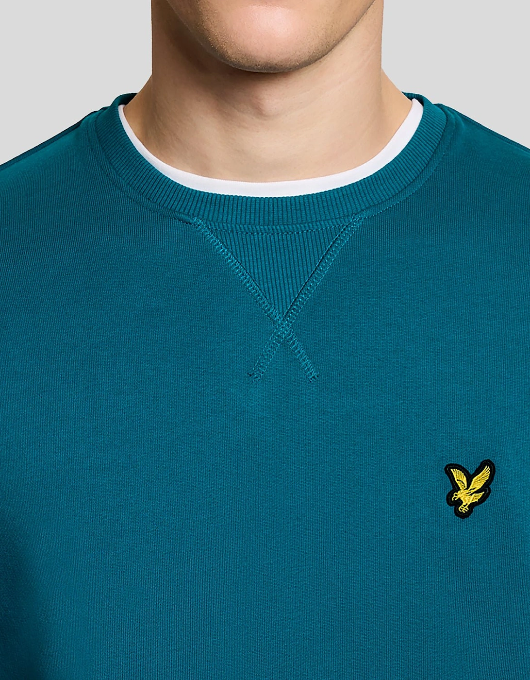 Cotton Crew Neck Sweatshirt