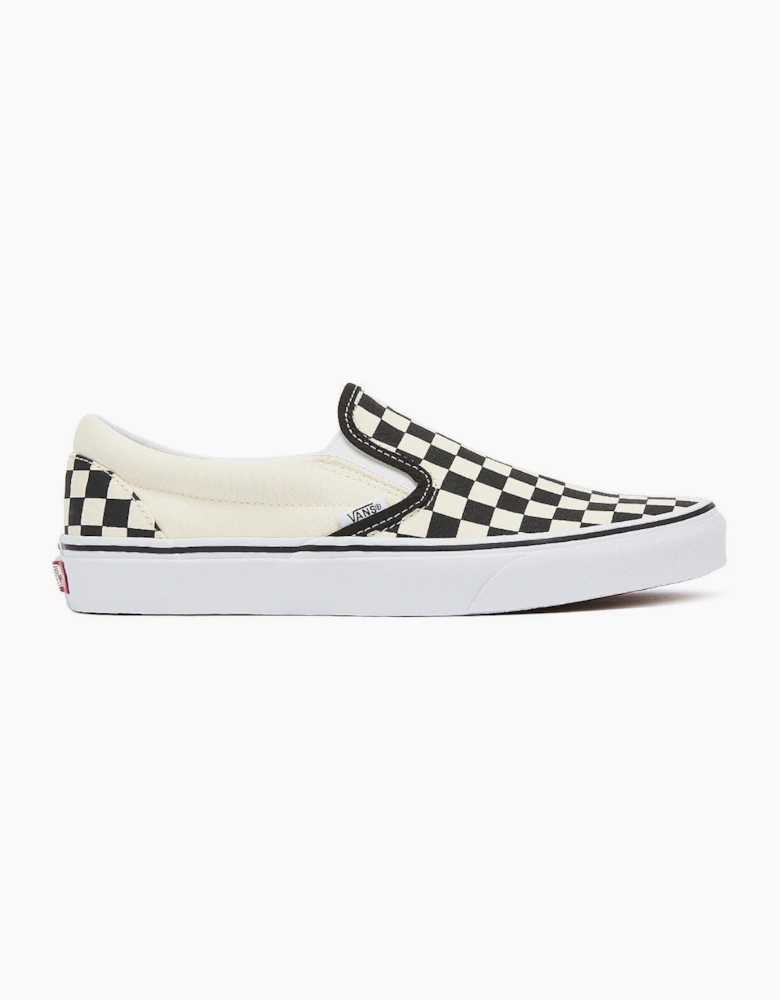 Vans Classic Slip-On Mens Black / White Checkerboard Canvas Trainers