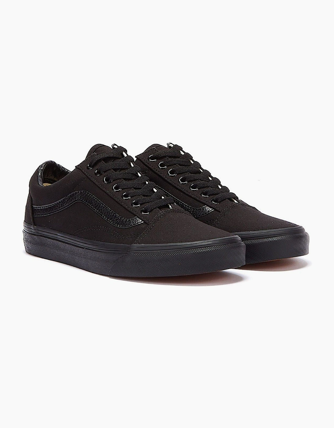 Vans Old Skool Unisex Black Trainers  Size 3
