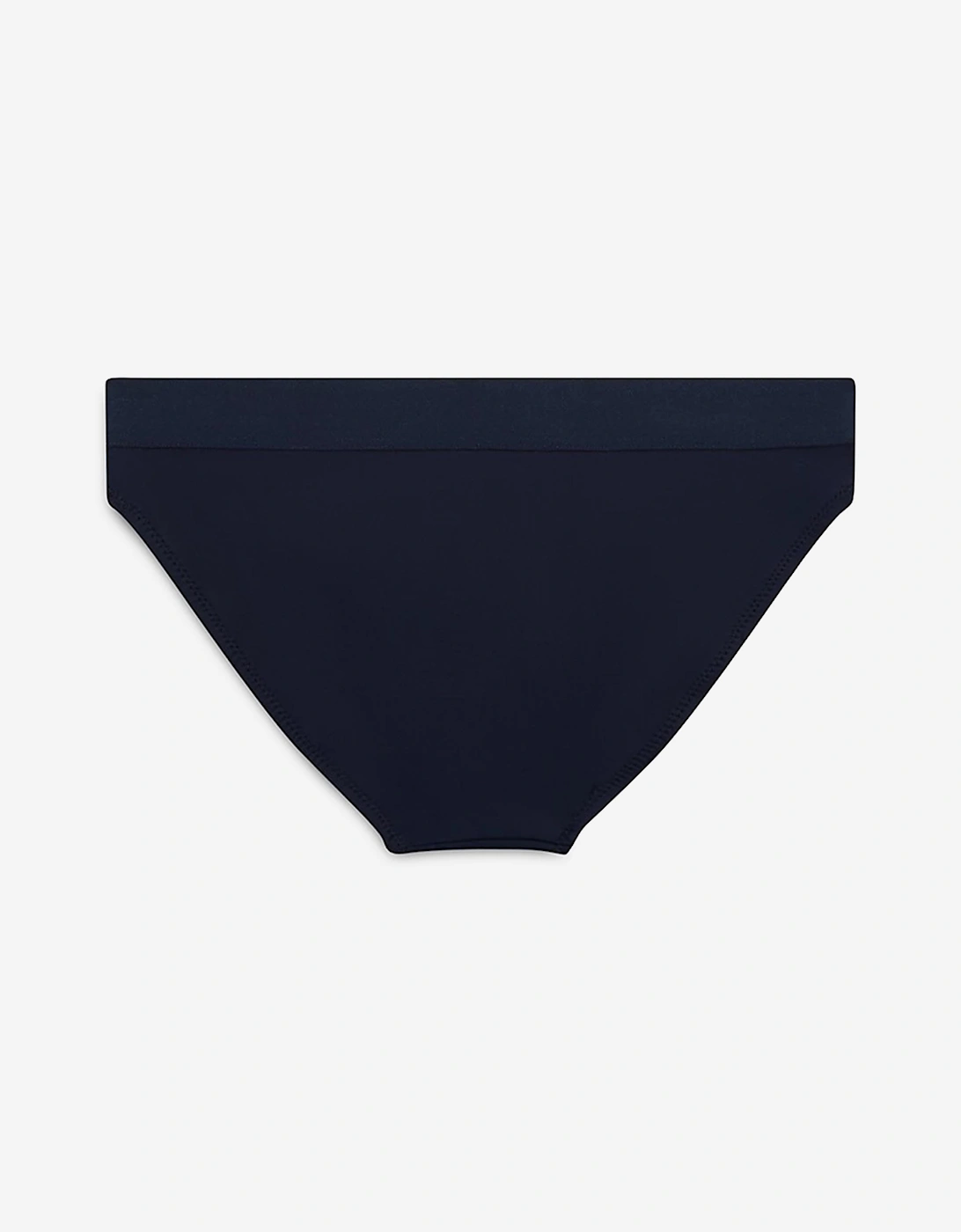 Tommy Hilfiger Girls Logo Triangle Bikini in Navy