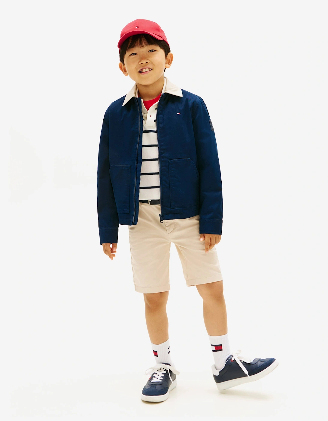Tommy Hilfiger Boys 1985 Chino Shorts in Beige