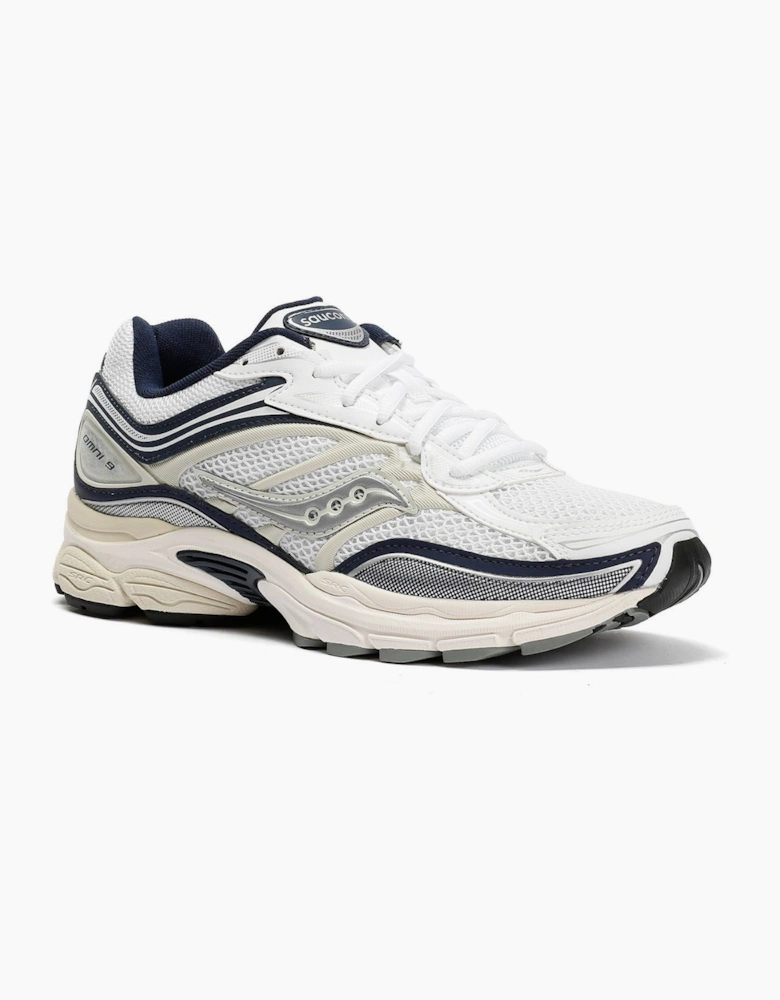 Saucony ProGrid Omni 9 White/Navy Trainers