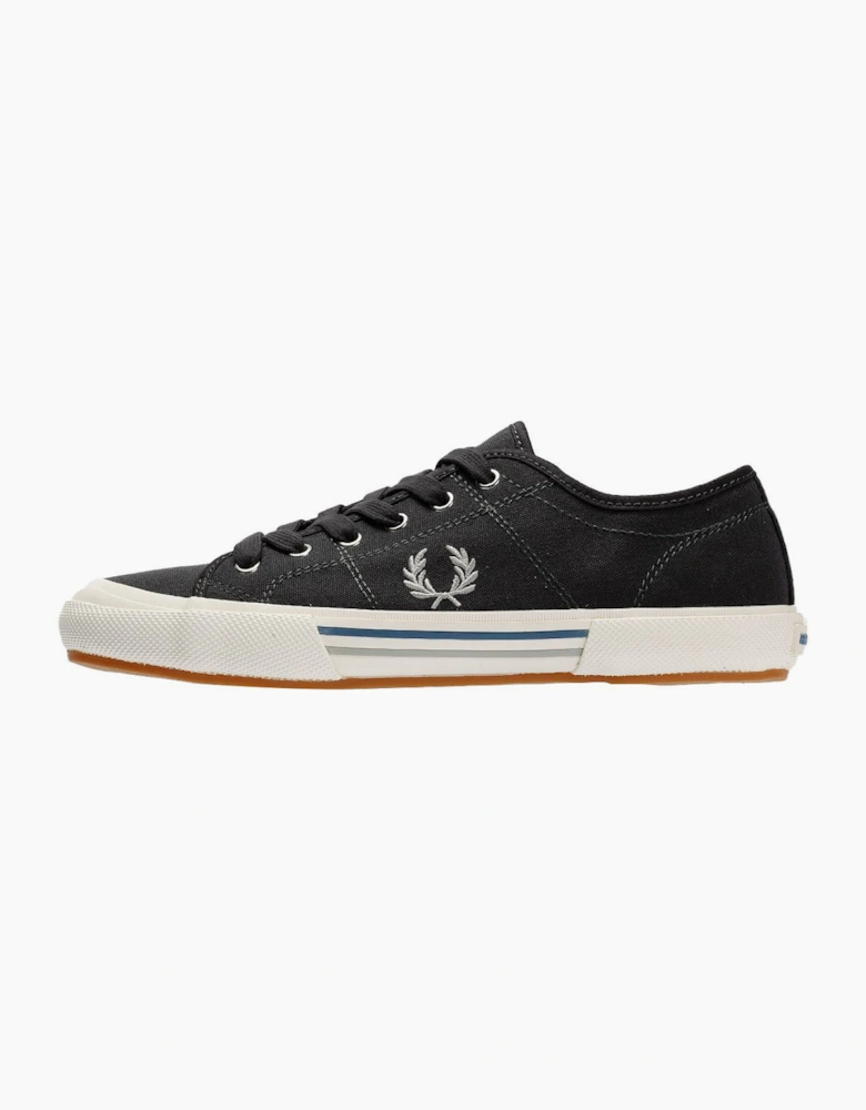 Fred Perry B708 Vintage Tennis Canvas Men's Anchor Grey Trainers