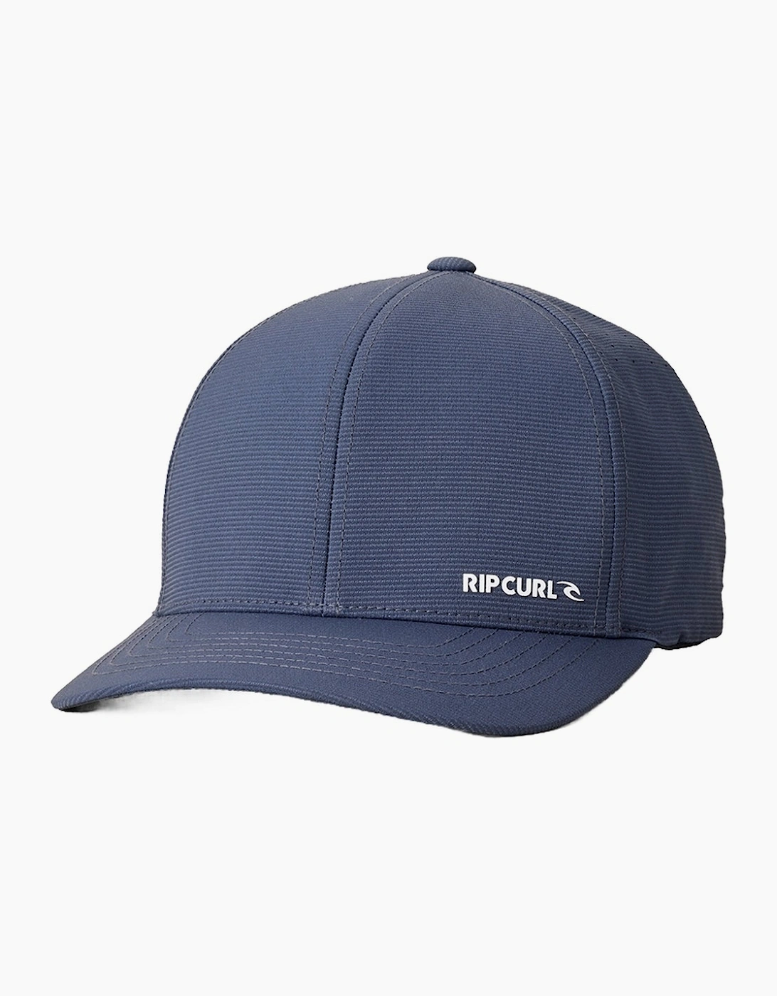 Ripcurl Men's Navy Rip Curl Vaporcool Phaser Flex Fit Curved Peak Baseball Cap - Size: One Size