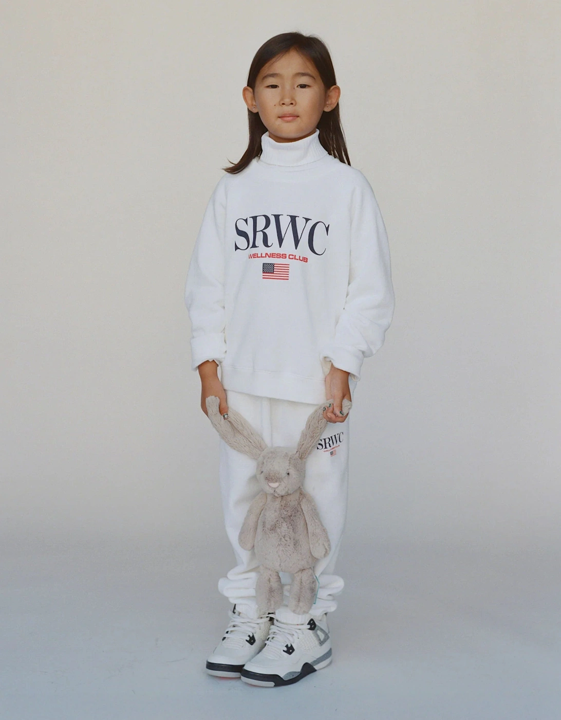 Sporty & Rich Kids Nautical Sweatshirt in White