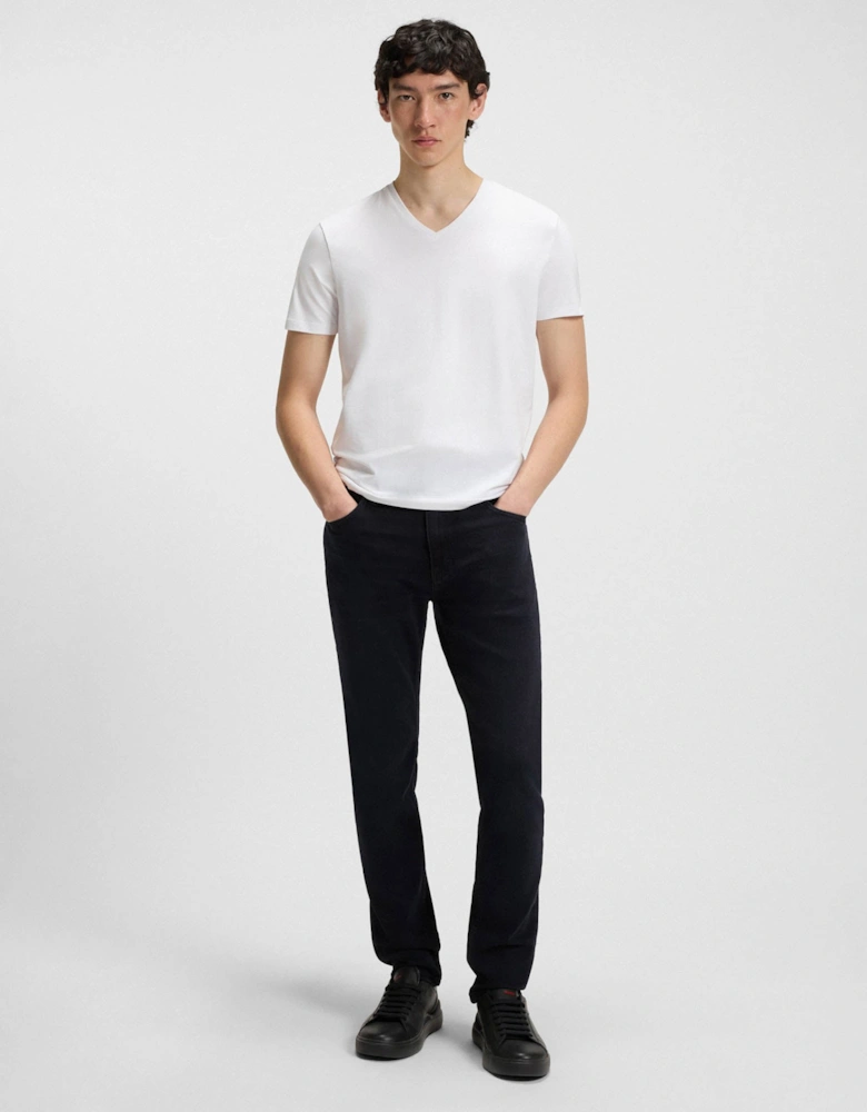 HUGO 734 Mens Extra-Slim-Fit Jeans in Stretch Denim - Dark Blue 403