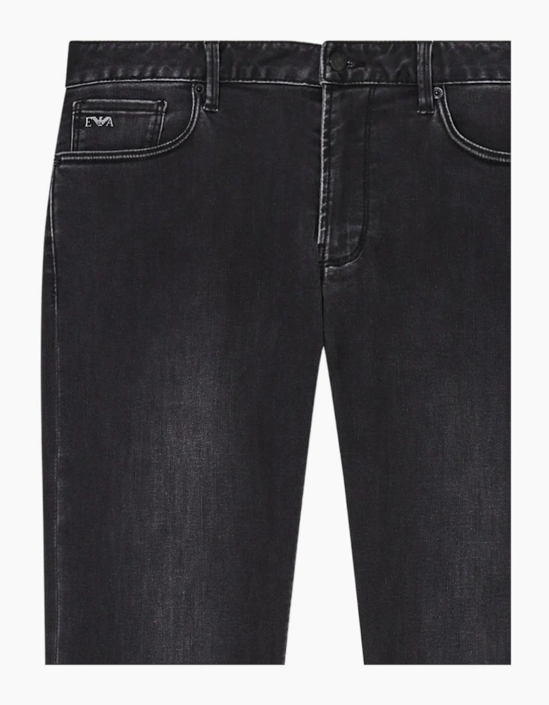 Slim 5 Pocket Jeans Dark Grey