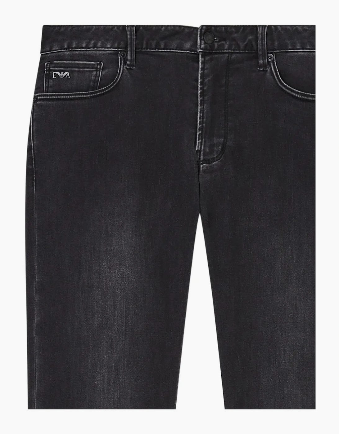 Slim 5 Pocket Jeans Dark Grey