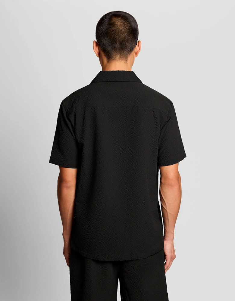 Short Sleeve Crinkle Resort Shirt
