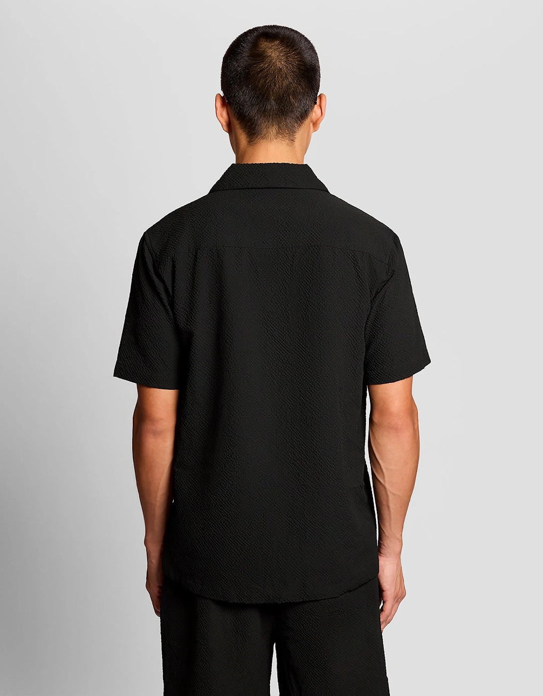 Short Sleeve Crinkle Resort Shirt