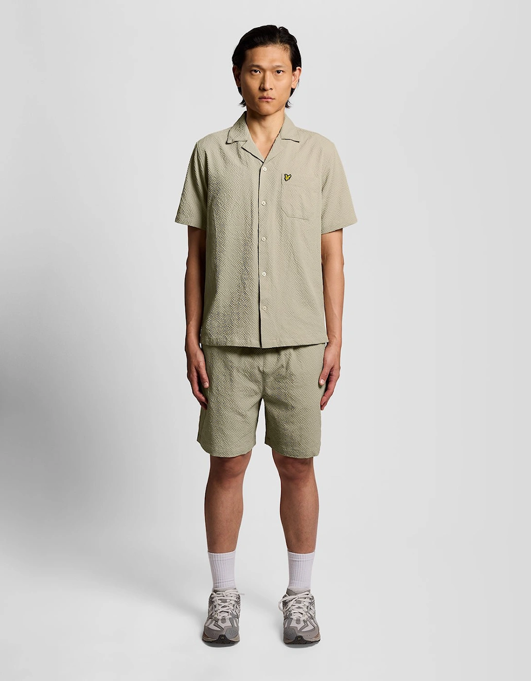 Short Sleeve Crinkle Resort Shirt