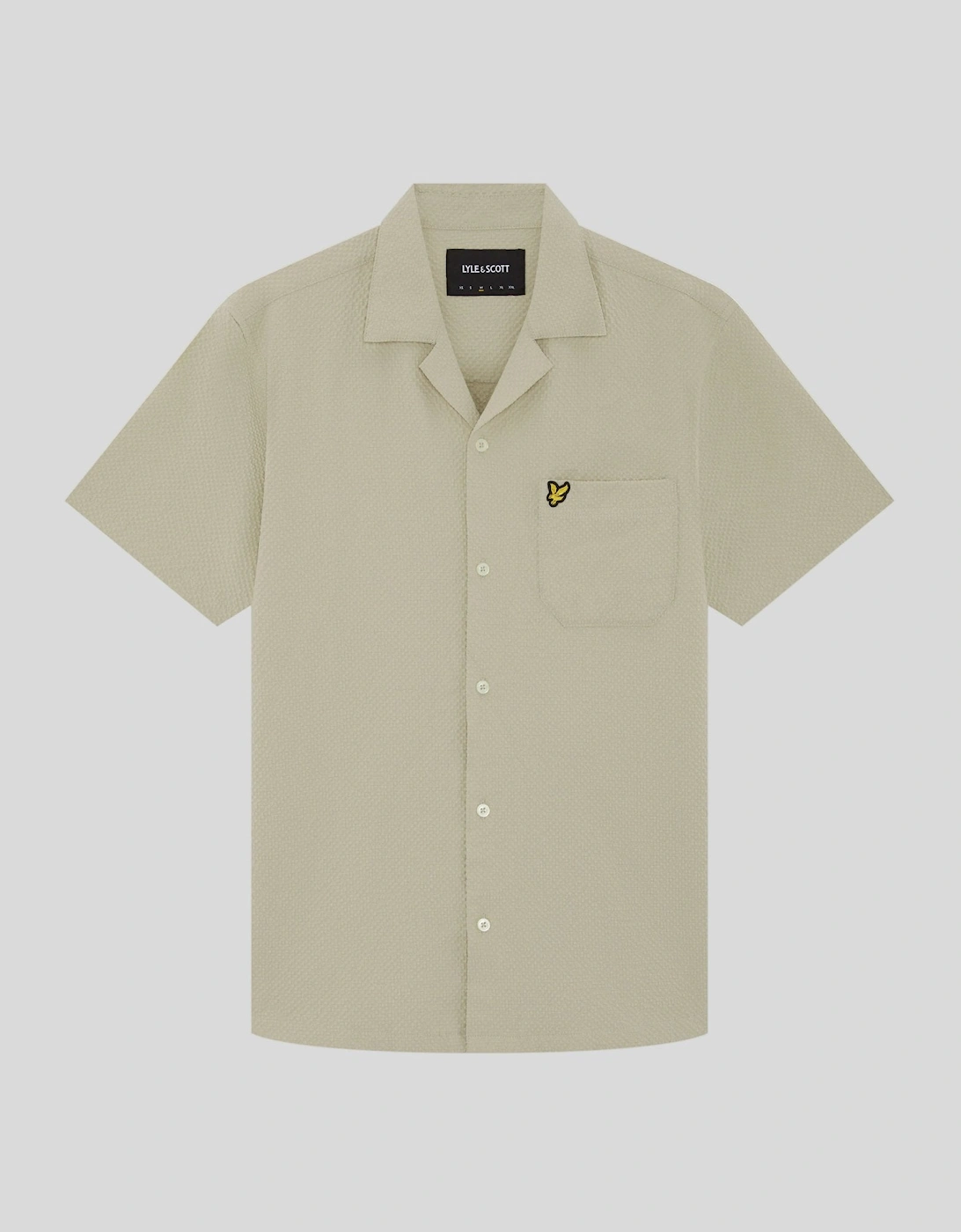 Short Sleeve Crinkle Resort Shirt
