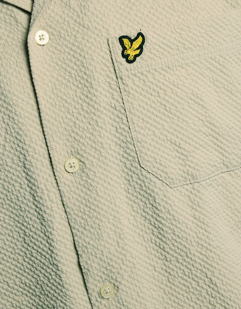 Short Sleeve Crinkle Resort Shirt