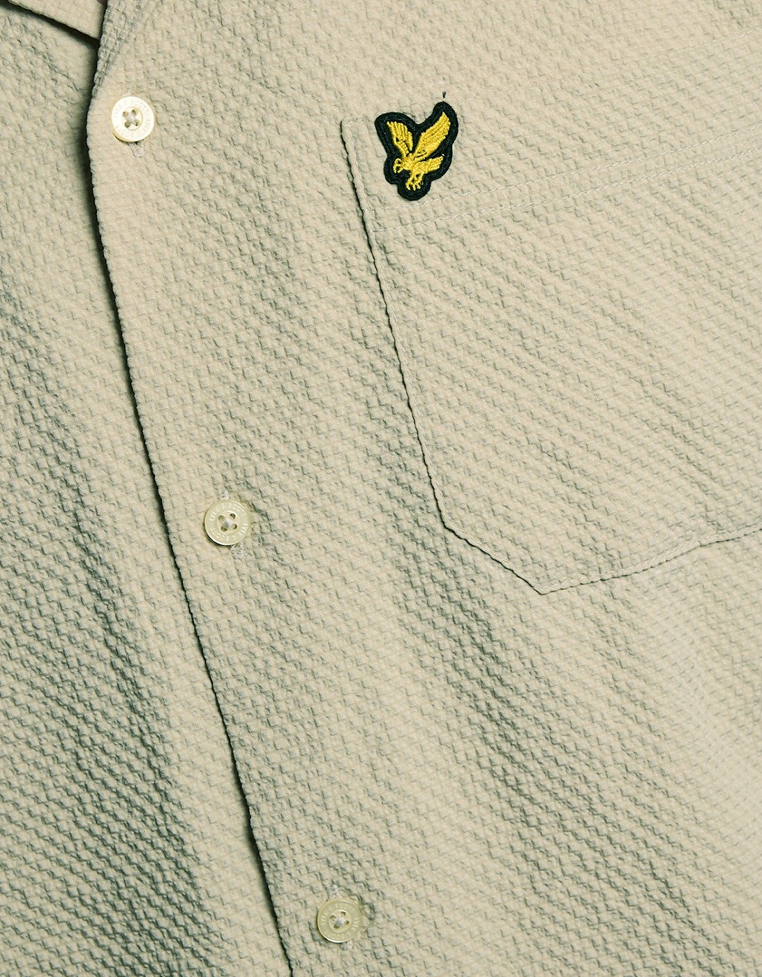 Short Sleeve Crinkle Resort Shirt