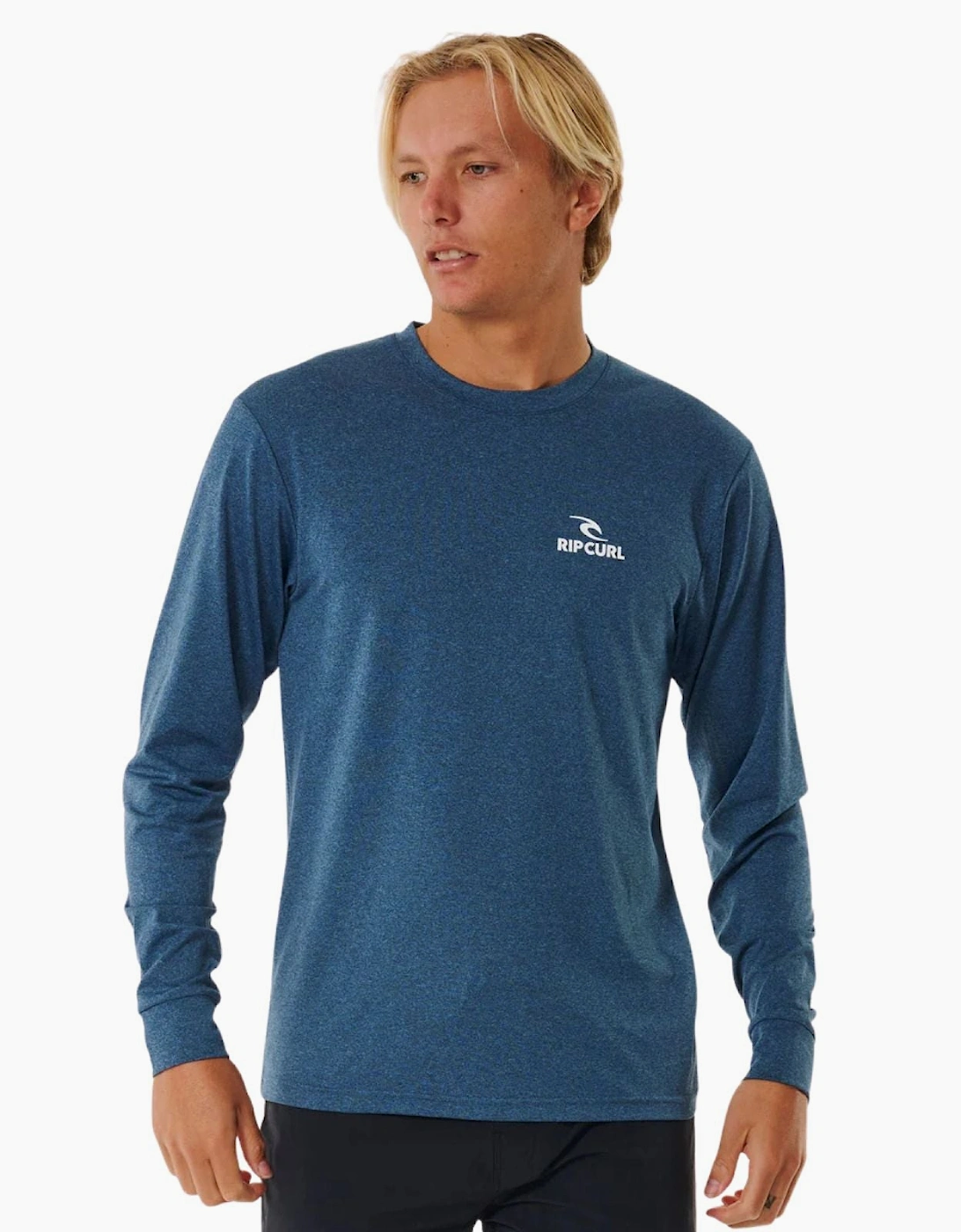 Rip Curl Mens Stack UPF Long Sleeve Rash Vest, 2 of 1
