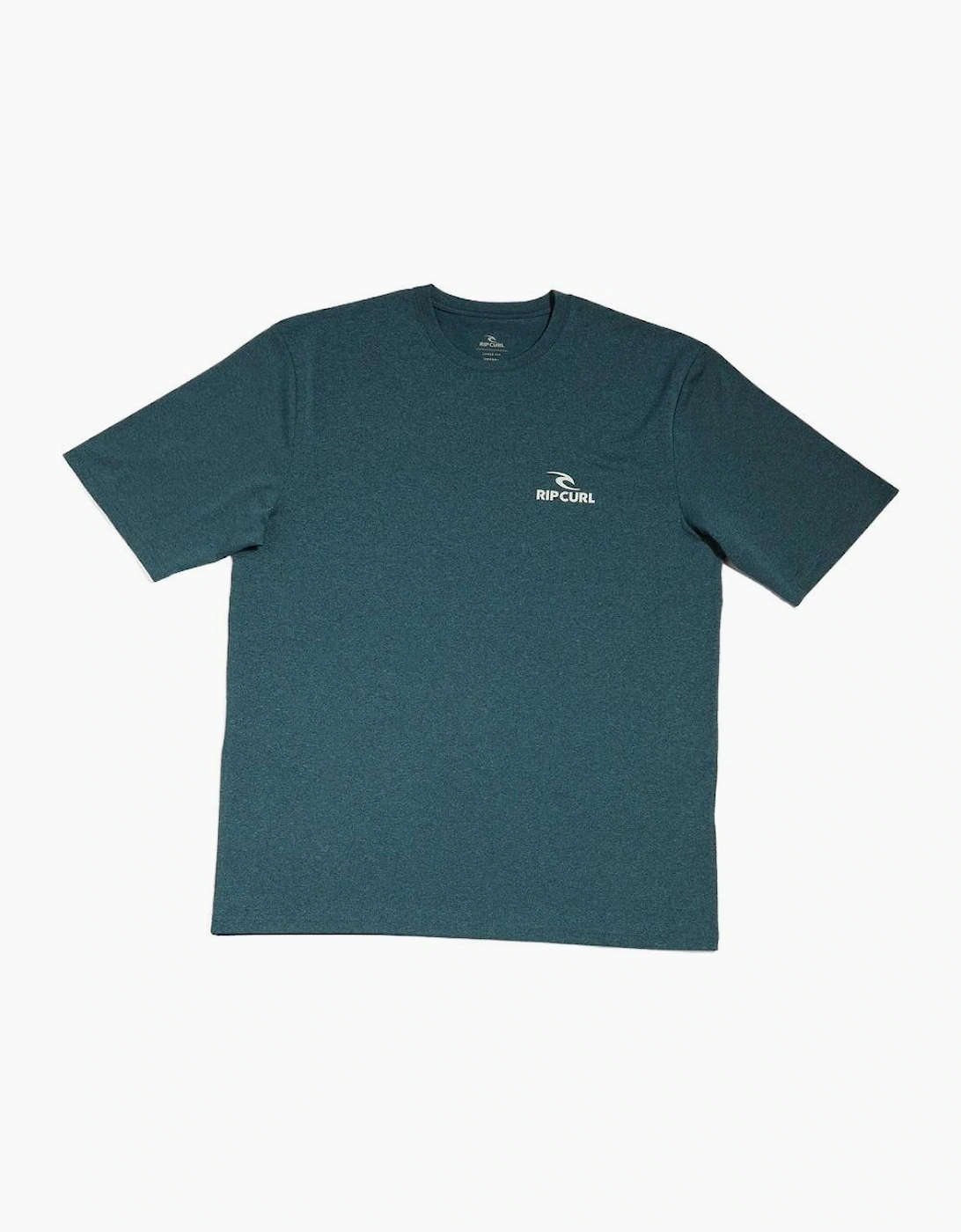 Rip Curl Mens Stack UPF Short Sleeve Rash Vest, 2 of 1