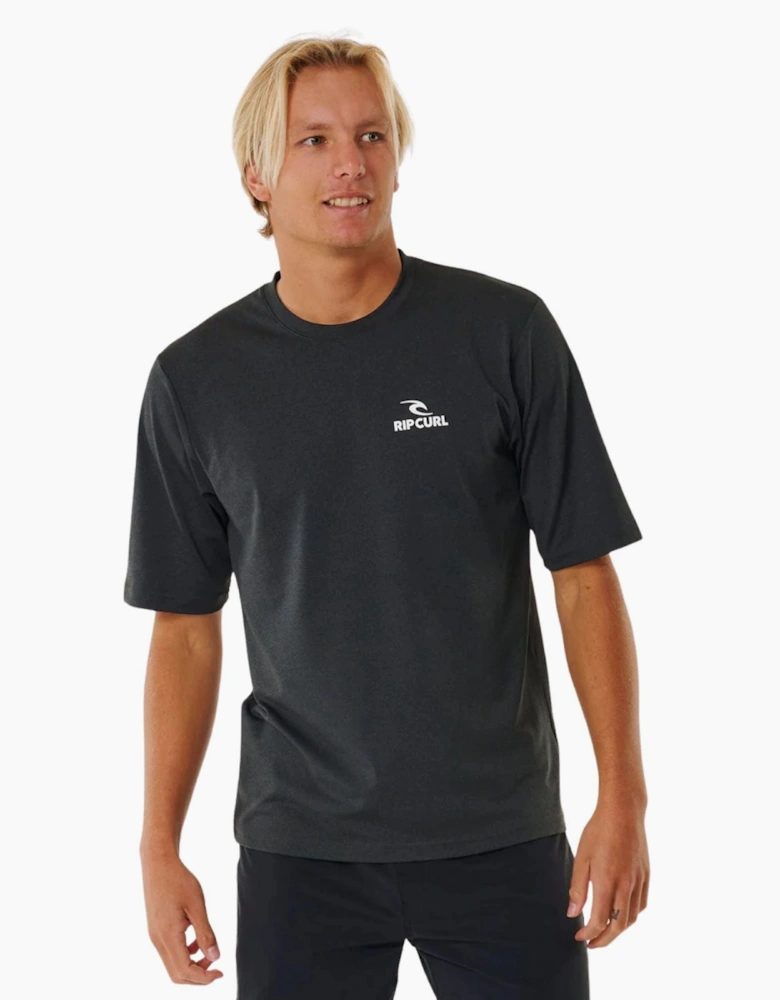 Rip Curl Mens Stack UPF Short Sleeve Rash Vest