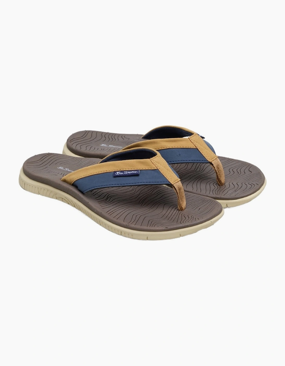Ben Sherman Mens Surfside Summer Flip Flops