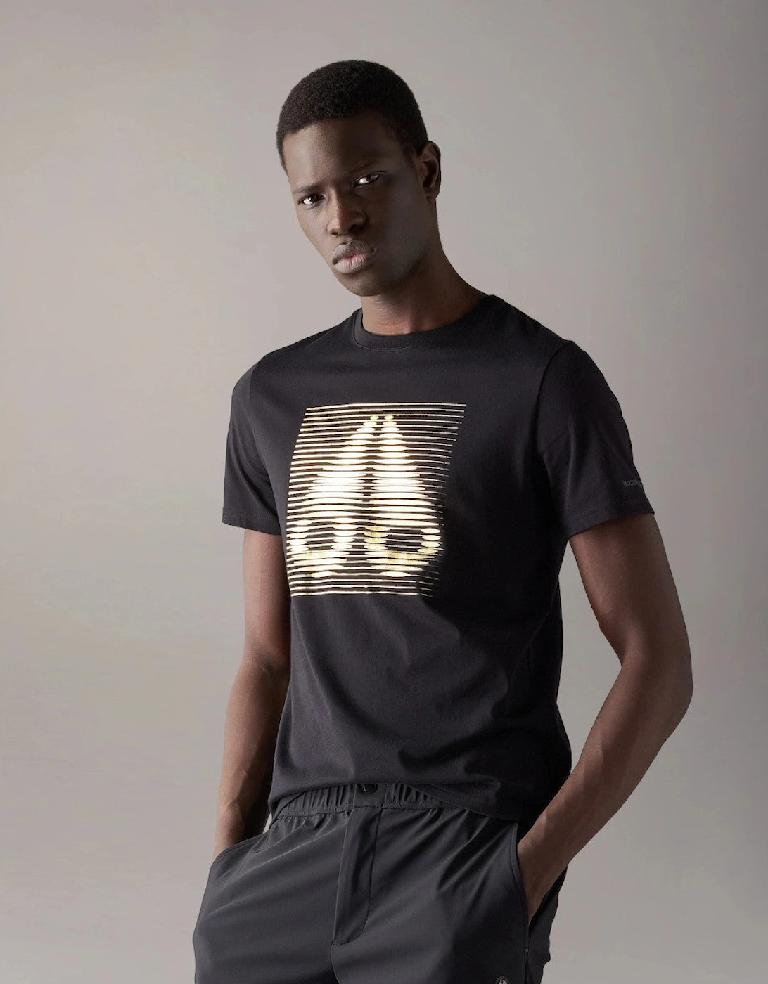 Moose Knuckles Raydaze T-Shirt Gold 292 Black