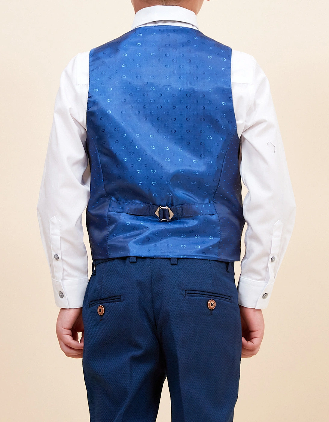 MARC DARCY Max Kids 3pc Suit - Royal Blue