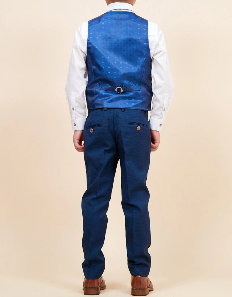 MARC DARCY Max Kids 3pc Suit - Royal Blue