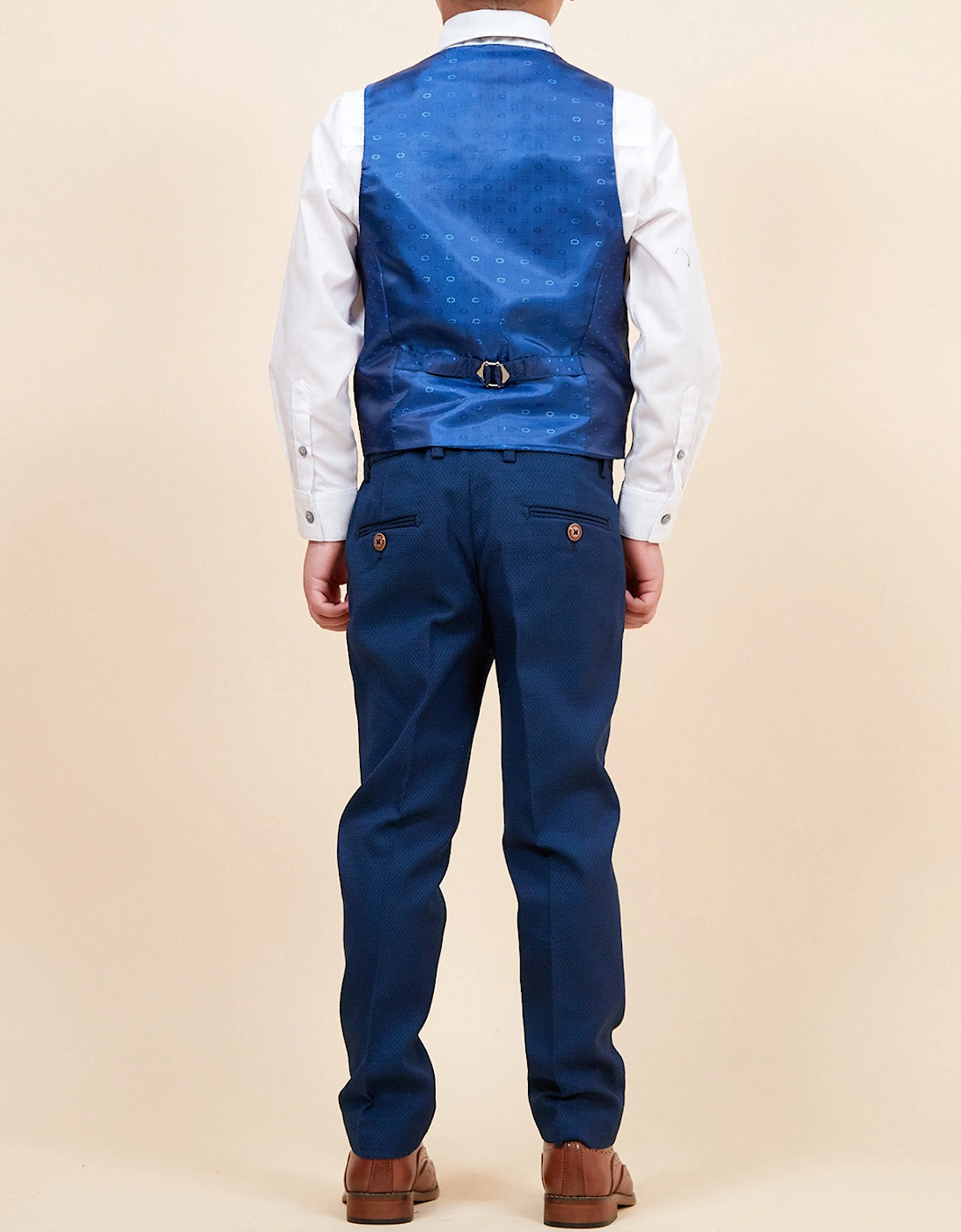 MARC DARCY Max Kids 3pc Suit - Royal Blue