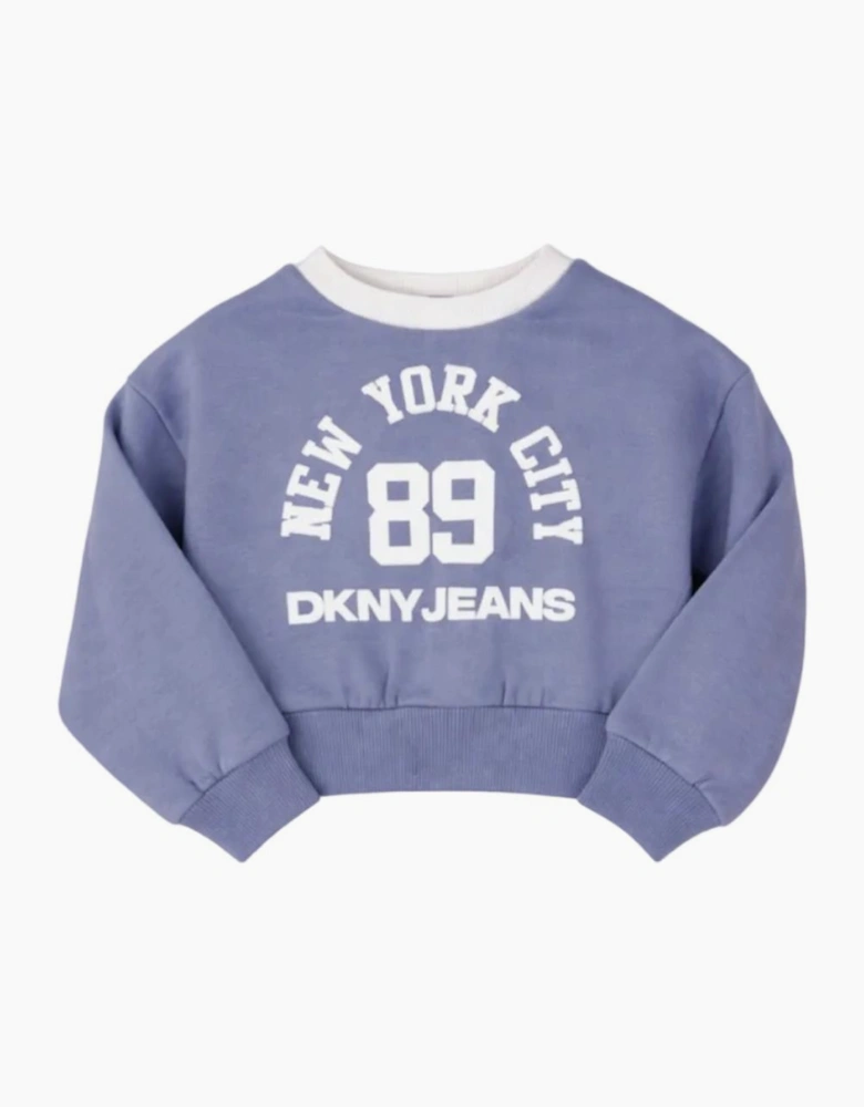 Infants Lilac Two Piece DKNY Tracksuit