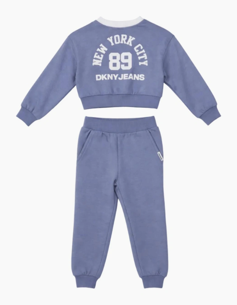 Infants Lilac Two Piece DKNY Tracksuit