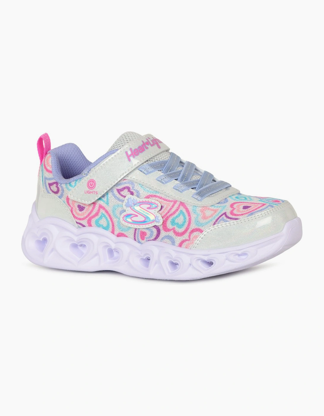 Heart Lights Boogie Girls Trainers, 7 of 6