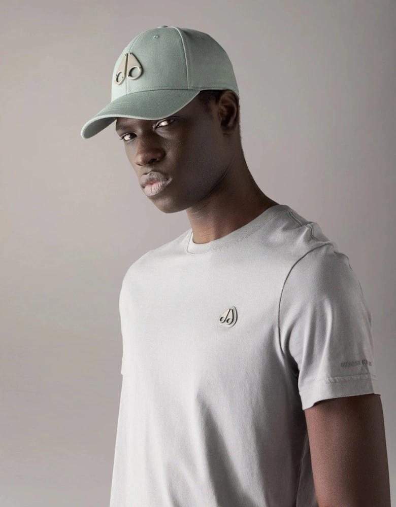Moose Knuckles Logo Icon Cap S1-26 1909 Dusty Jade