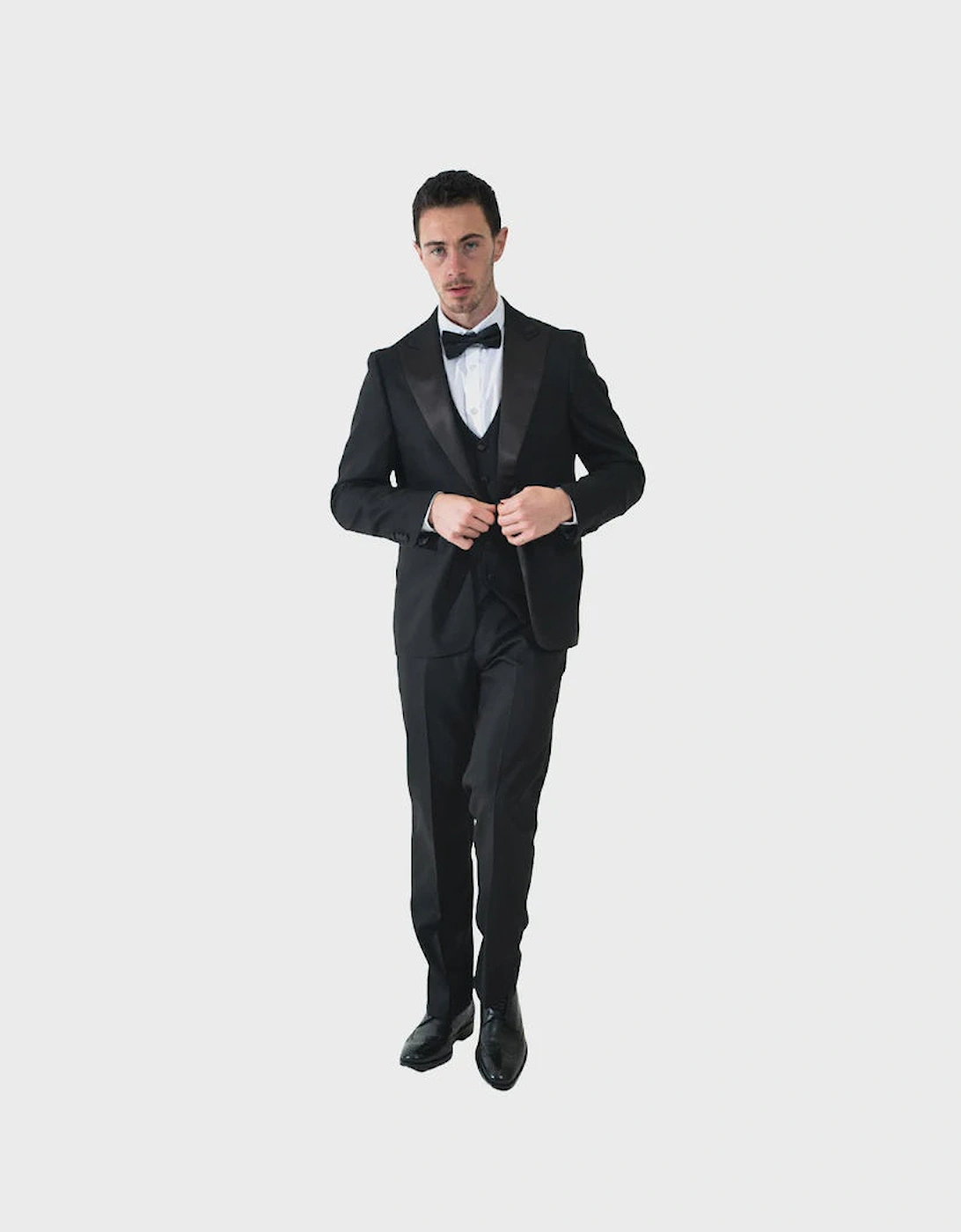 Charles Grey Edward Tux Blazer - Black