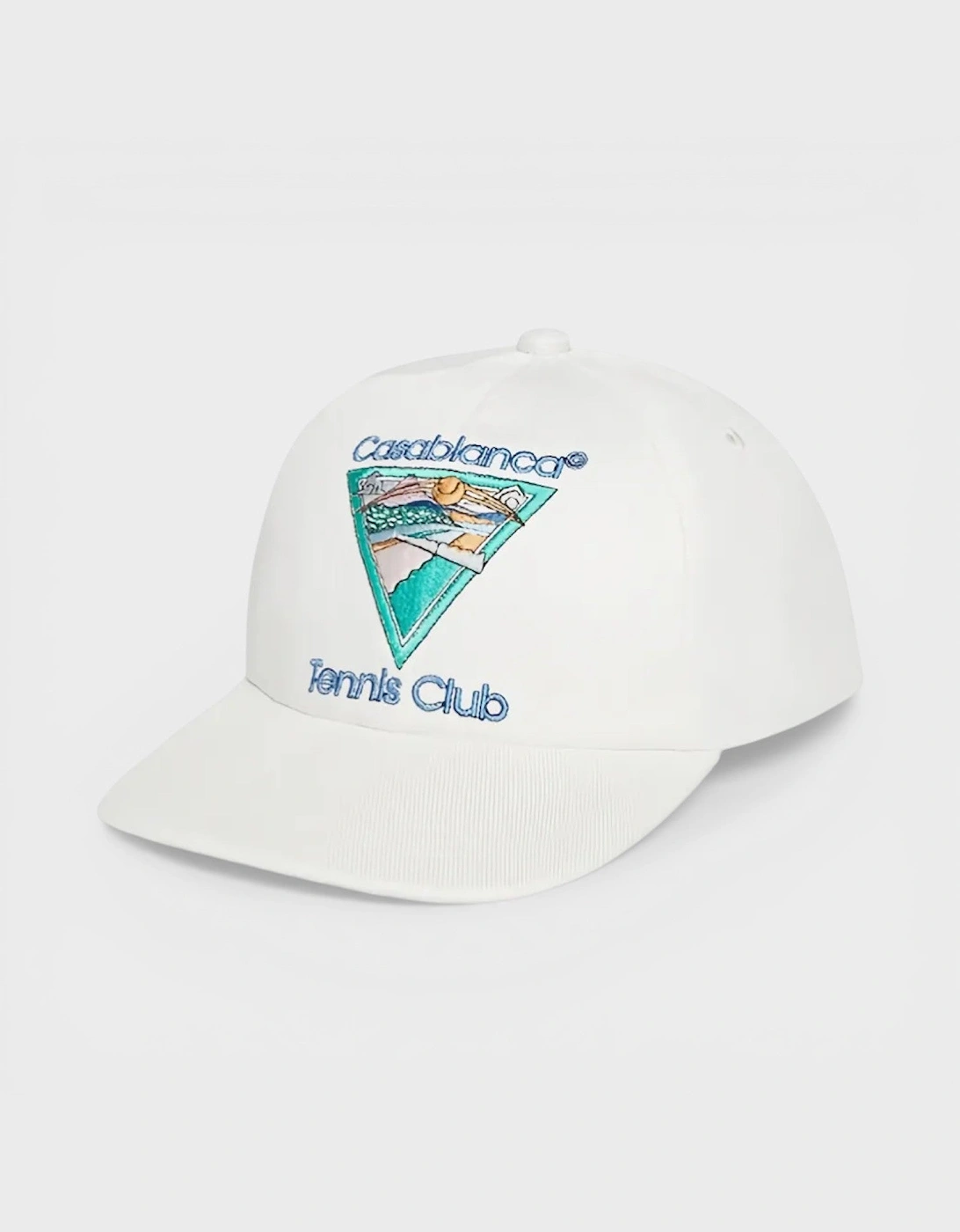 Embroidered Cap Tennis Club Icon Off-White