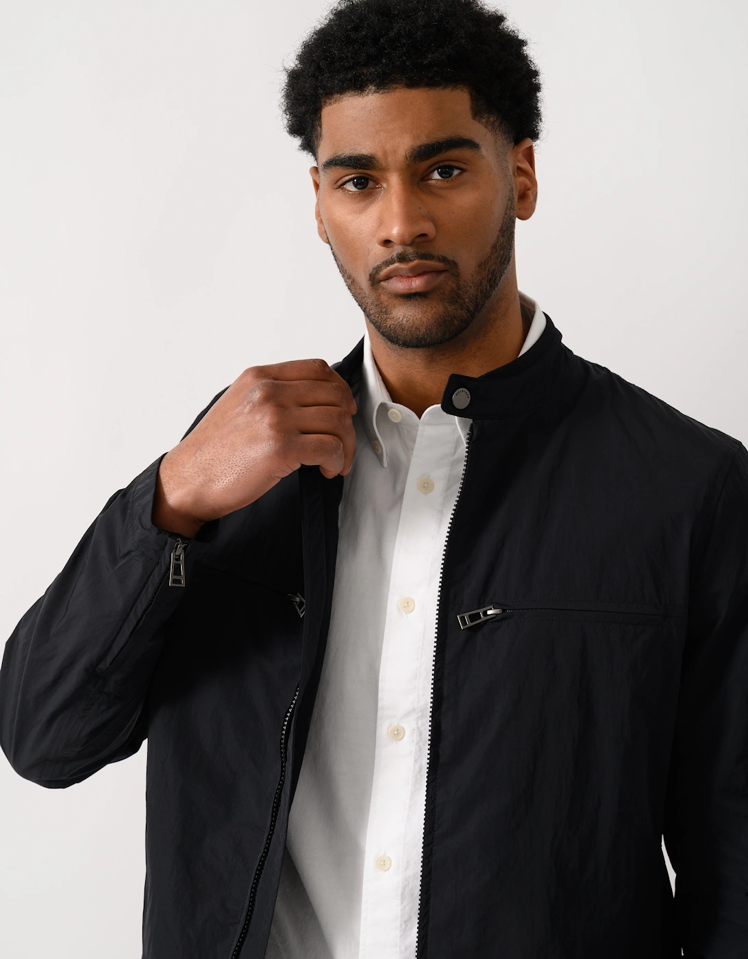Belstaff Grid Mens Jacket - Black