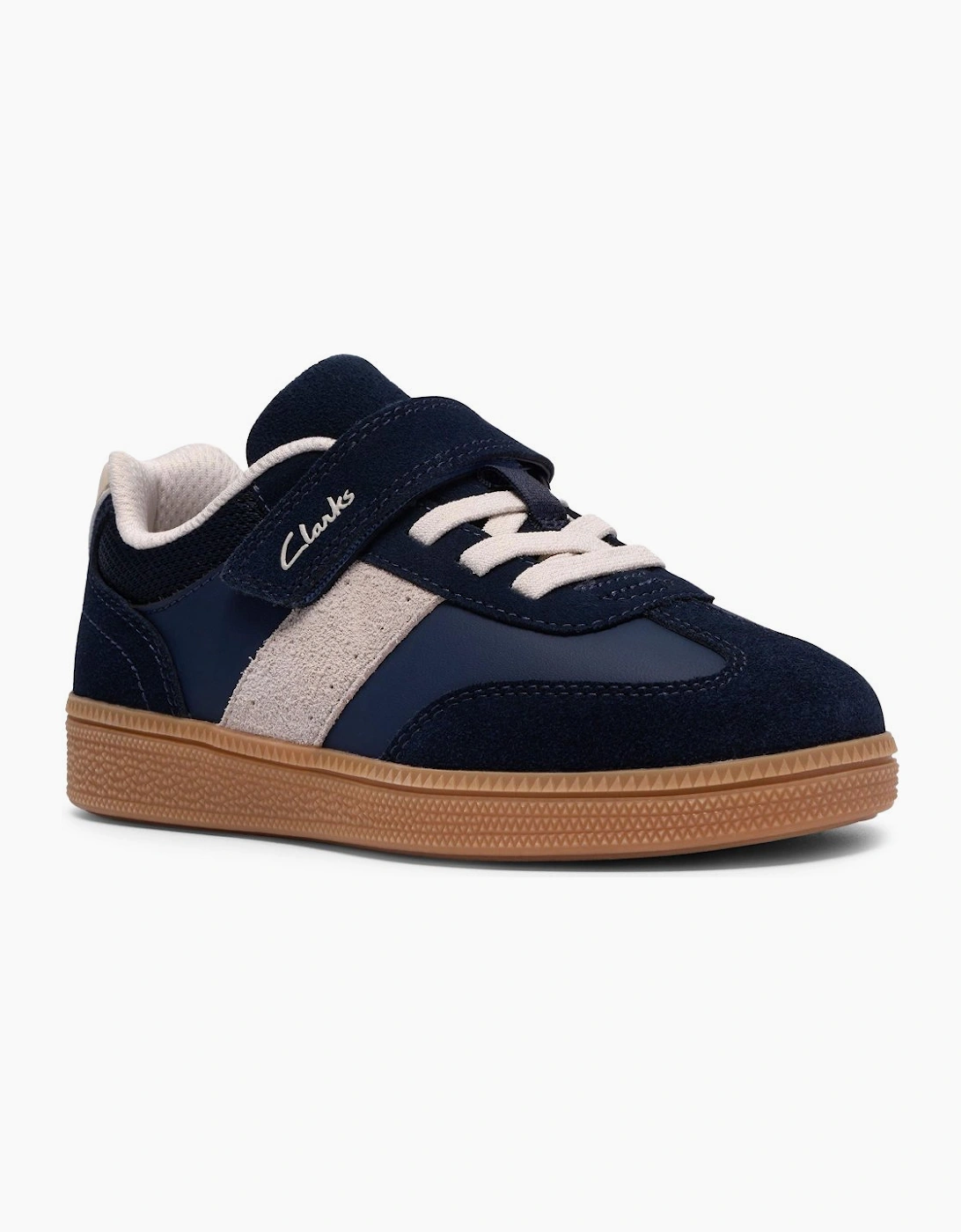 Clarks Clarks Girl's Cypress Step K Infant Shoes - Navy/Multi