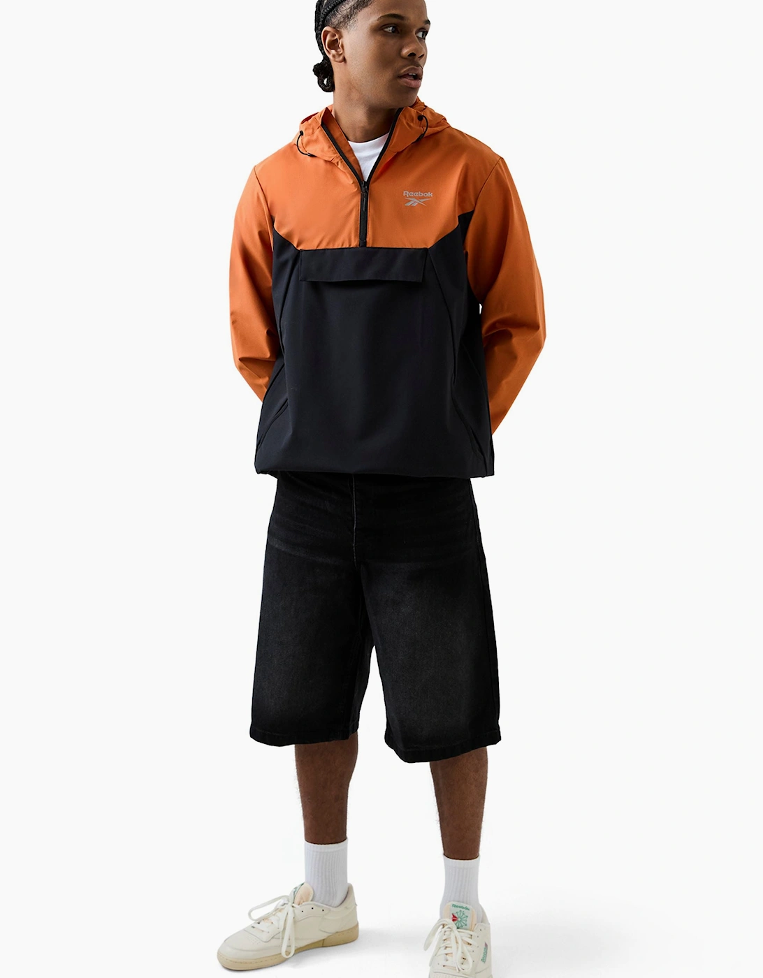 Burbage OH Windrunner - Orange/Black