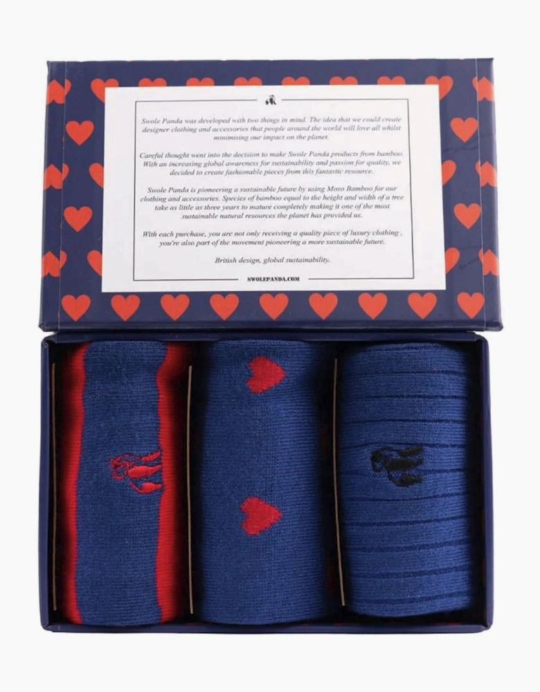 Bamboo Sock 3 Pack Gift Set