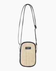 Natural/Navy Raffia
