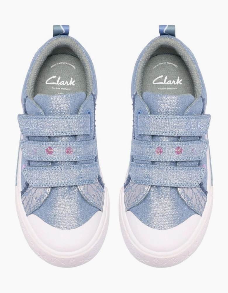Foxing Trim T Infant Canvas Shoes