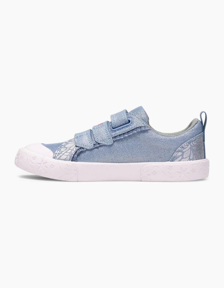 Foxing Trim T Infant Canvas Shoes